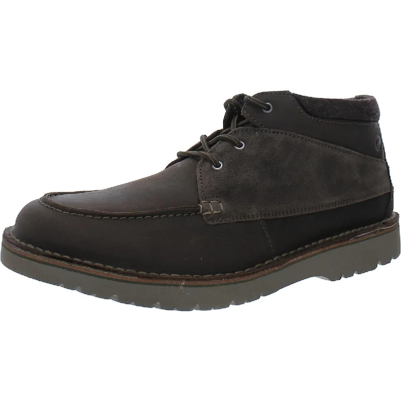 Men's Casual Shoes Clarks Mens Eastford Top Lace-Up Leather Chukka Boots