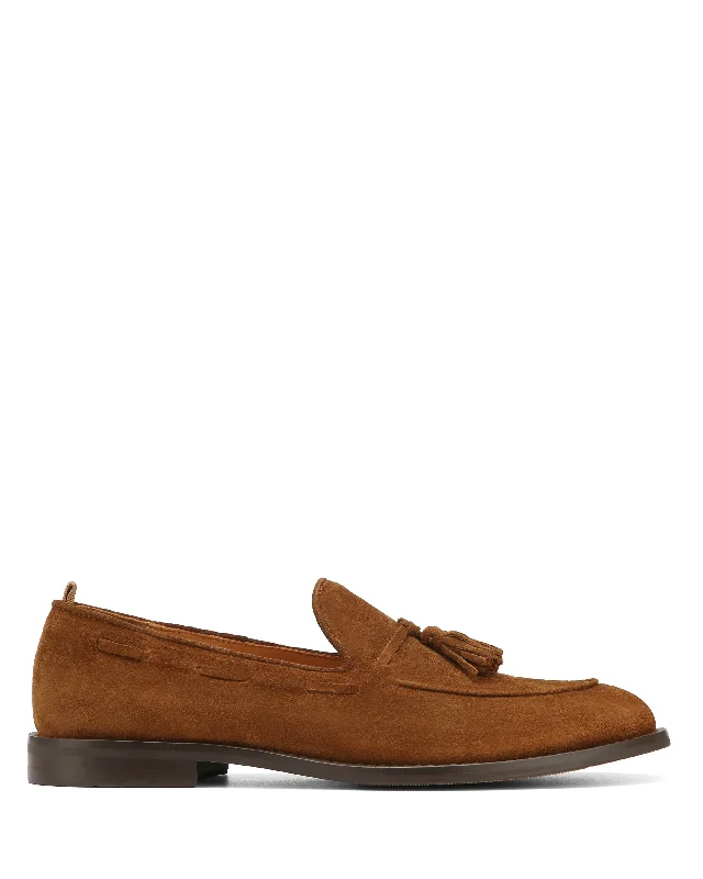 Men's Sporty Shoes Bruce Camel Suede