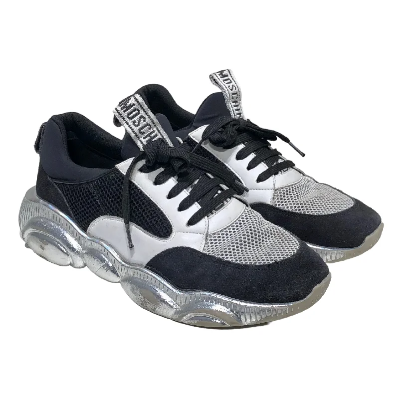 Men's Supportive Shoes MOSCHINO/Low-Sneakers/EU 43/Border/MLT/