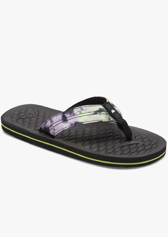 Men's Reinforced Sole Shoes Quiksilver Men's Lanai Sandals