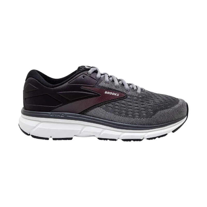 Men's Odor-Resistant Boots Brooks Men's Dyad 11 Road Running Shoes - Blackened Pearl/Alloy/Red - ONLINE STORE CREDIT/EXCHANGE ONLY Men's Odor-Resistant Boots Brooks Men's Dyad 11 Road Running Shoes - Blackened Pearl/Alloy/Red - ONLINE STORE CREDIT/EXCHANGE ONLY