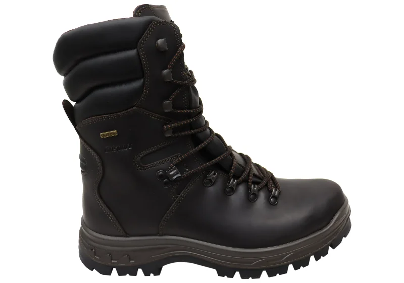 Men's Durable Boots Grisport Mens Hi Country Hiking Waterproof Boots Made In Italy