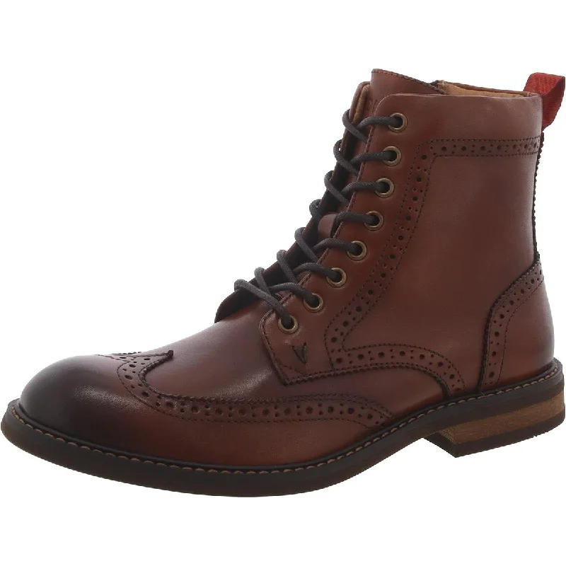 Men's Minimalist Boots Vionic Mens Bowery Wesley Leather Lace-Up Combat & Lace-Up Boots Men's Minimalist Boots Vionic Mens Bowery Wesley Leather Lace-Up Combat & Lace-Up Boots