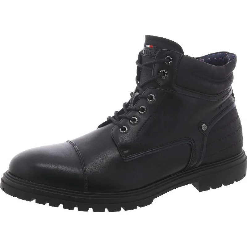 Men's Energy-Return Shoes Tommy Hilfiger Mens Faux Leather Cold Weather Chukka Boots Men's Energy-Return Shoes Tommy Hilfiger Mens Faux Leather Cold Weather Chukka Boots