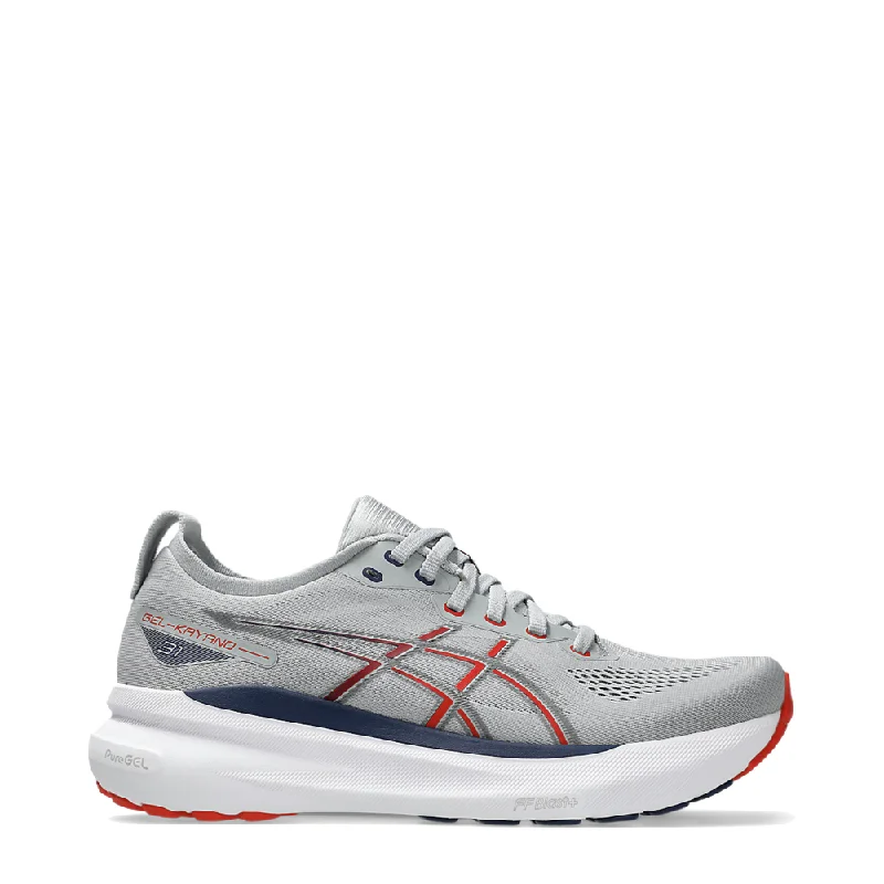 Men's Modern Shoes Asics Men's Gel-Kayano 31 Sneaker in Piedmont Grey/Fiery Red