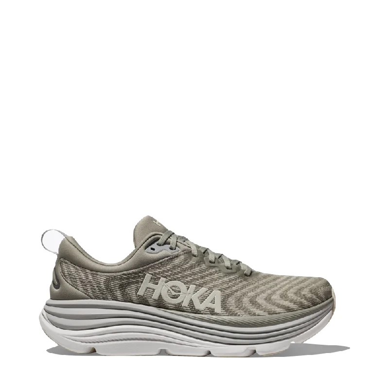 Men's Casual Shoes Hoka Men's Gaviota 5 Running Sneaker in Barley/Oatmilk