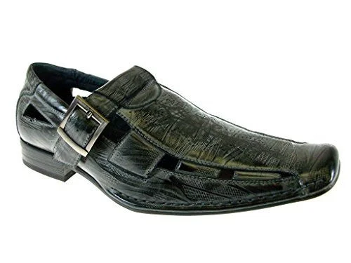 Men's Anti-Slip Boots Men's 21007 Relgious Cross Design At Vamp Dress Sandals Shoes