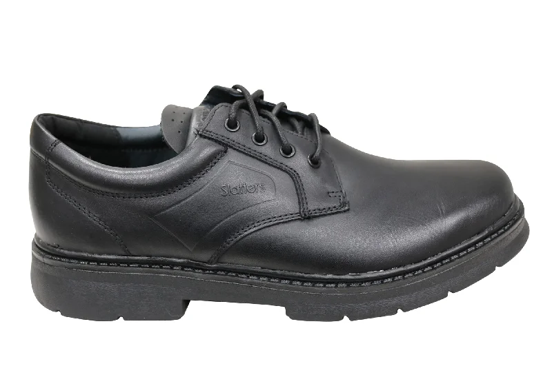 Men's Casual Shoes Slatters Senator Mens Comfortable Leather Lace Up Dress Shoes