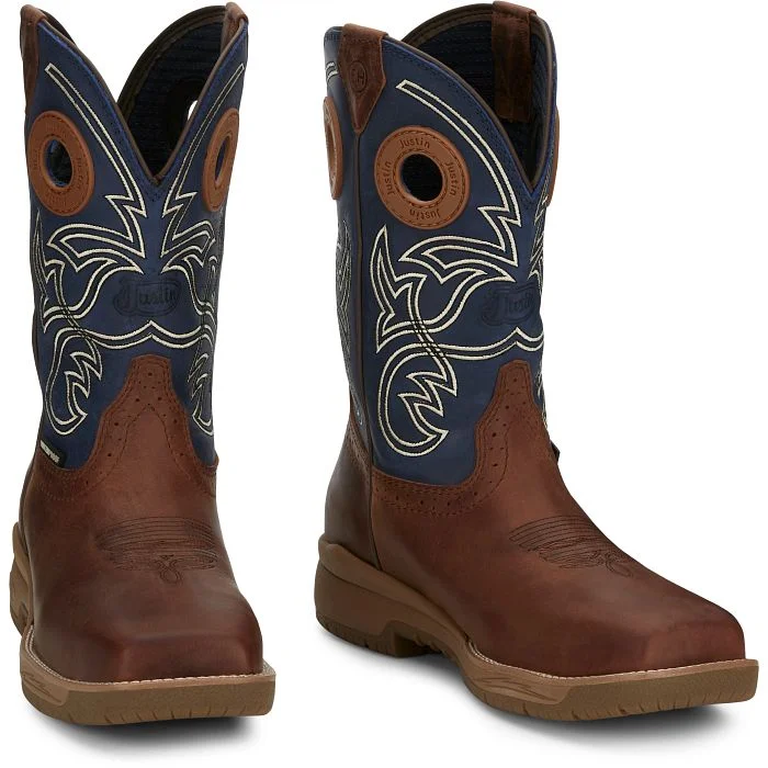 Men's Versatile Boots JUSTIN MENS NITREAD 11" WATERPROOF WORK BOOT CR3206