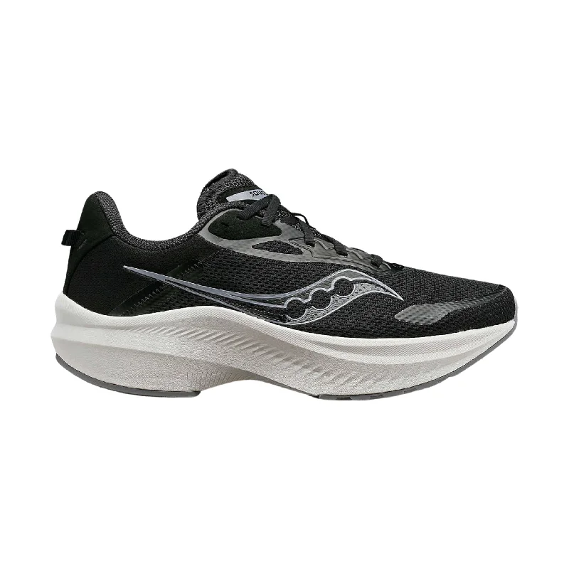 Men's Elegant Shoes Saucony Men's Axon 3 Running Shoes - Black/Grey
