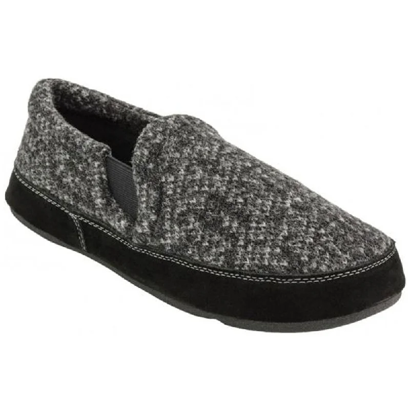 Men's Slip-Resistant Boots Acorn Gore Slippers in Charcoal (Men's)