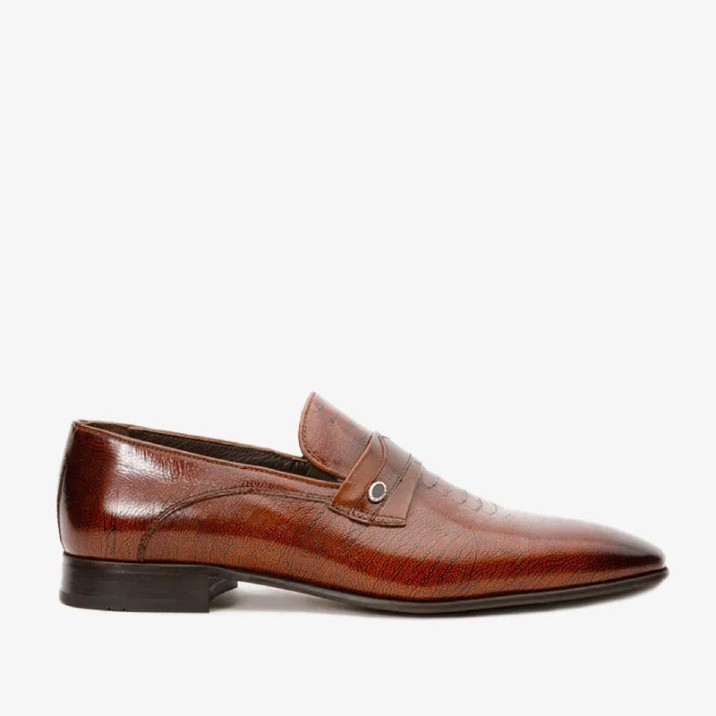 Casual  Shoes For Everyday Wear The Bangkok Tan Penny Loafer Men Shoe