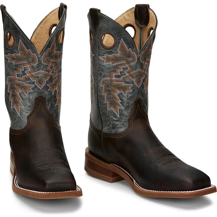 Men's Sporty Shoes JUSTIN MENS BENDER 11" WESTERN BOOT BR5349