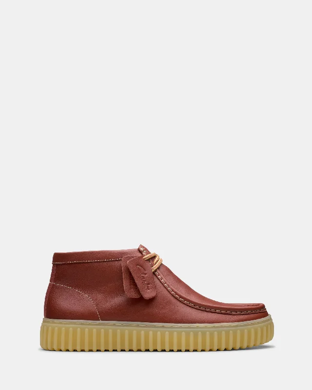 Men's High-Quality Shoes Torhill Hi Brown Leather