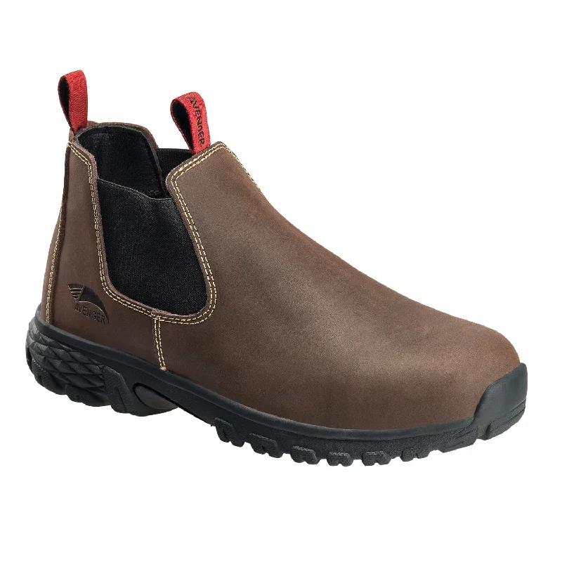Shop Stylish Shoes At Unbeatable Prices Avenger Mens Flight Romeo Brown Leather Work Boots Shop Stylish Shoes At Unbeatable Prices Avenger Mens Flight Romeo Brown Leather Work Boots