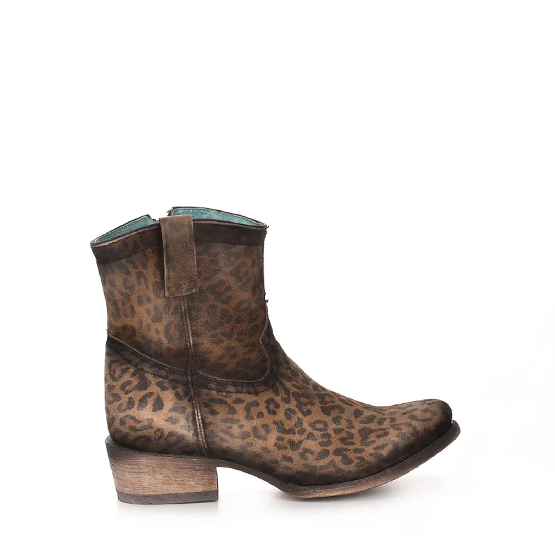 Men's All-Day Wear Shoes Corral Urban Womens Cheetah Cowboy Boots Leather Brown