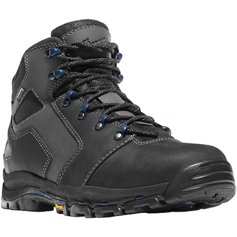 Men's Waterproof Boots Danner Vicious 4.5in NMT Mens Black Leather Safety Toe Work Boots 13864