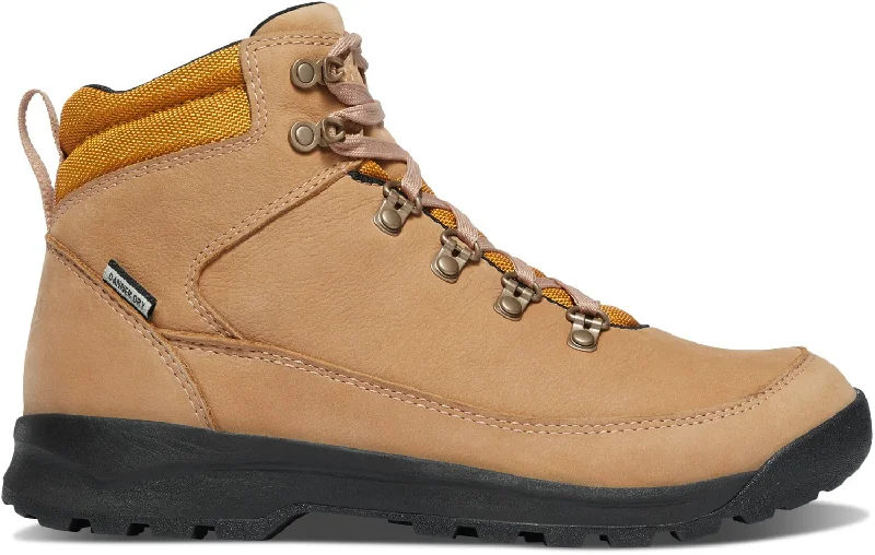 Men's High-Quality Boots Danner Womens Adrika Macaroon/Pyrite Nubuck Work Boots
