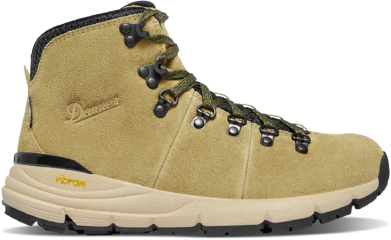 Men's Lightweight Shoes Danner Womens Mountain 600 4.5in Antique Bronze/Murky Green Suede Hiking Boots