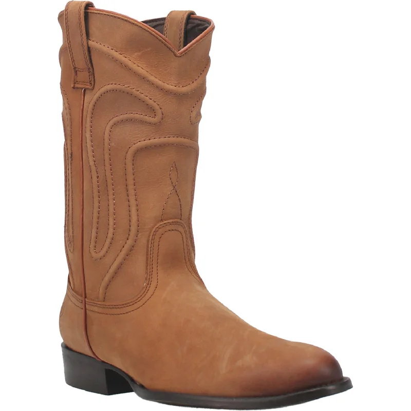 Men's Energy-Return Boots Dingo Mens Montana Cowboy Boots Leather Natural