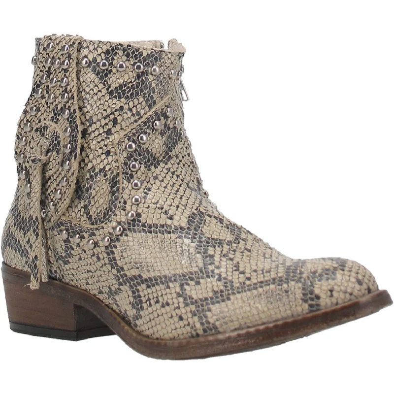 Men's Versatile Boots Dingo Womens Clementine Bootie Leather Grey