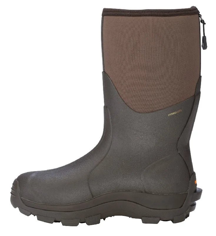 Men's Elegant Boots Dryshod Mens Overland Max Extreme-Cold Mid Khaki/Timber Rubber Work Boots