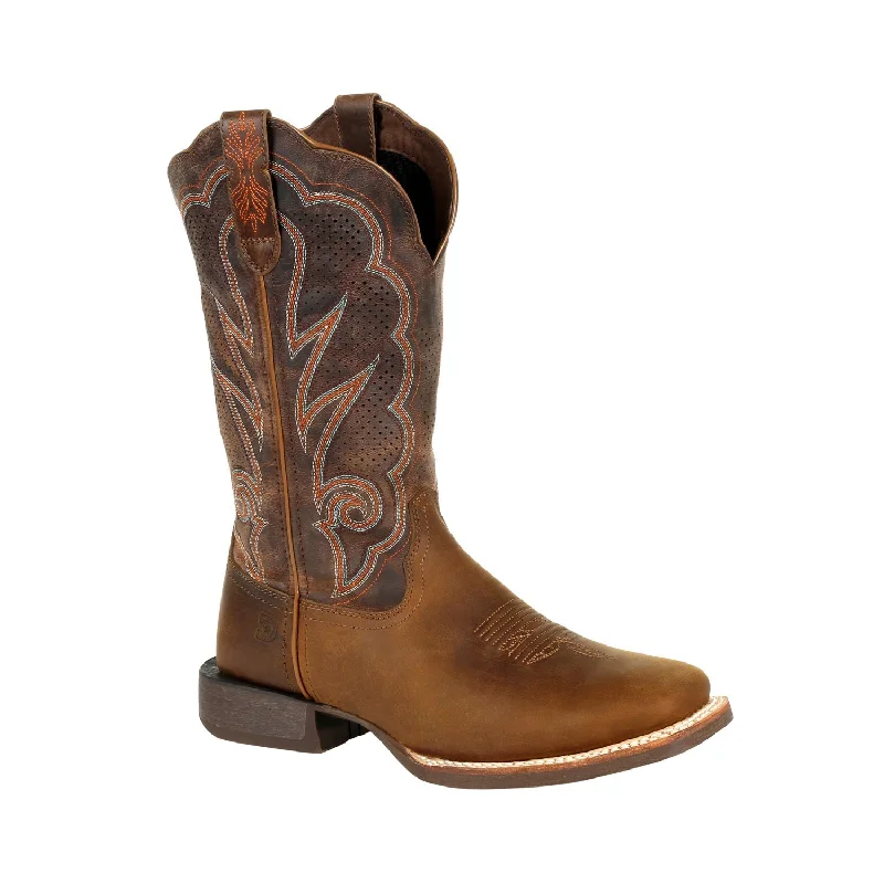 Men's Flexible Sole Shoes Durango Mens Cognac Leather Rebel Pro Ventilated Cowboy Boots