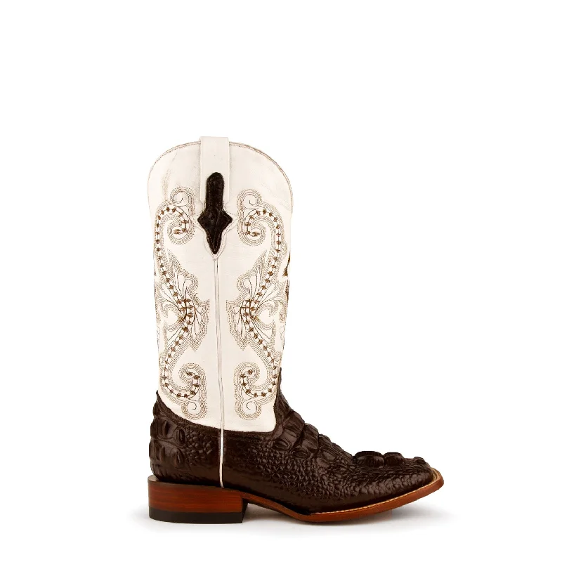Best Offers On Lightweight And Flexible Shoes Ferrini Ladies Chocolate Leather Caiman S-Toe Rancher Cowboy Boots Best Offers On Lightweight And Flexible Shoes Ferrini Ladies Chocolate Leather Caiman S-Toe Rancher Cowboy Boots