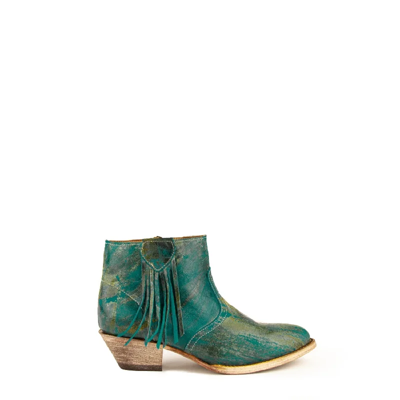 Last Chance To Grab High-Performance Shoes On Sale Ferrini Ladies Turquoise Leather Macie R-Toe Bootie Ankle Boots Last Chance To Grab High-Performance Shoes On Sale Ferrini Ladies Turquoise Leather Macie R-Toe Bootie Ankle Boots