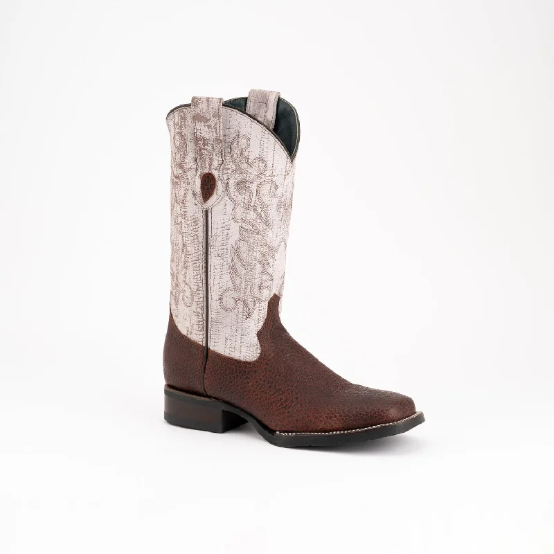 Men's Soft Shoes Ferrini Mens Toro Rugged Leather Cowboy Boots