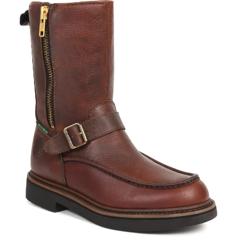 Exclusive Flash Sale On Durable And Trendy Shoes Georgia Mens Copper Kettle Leather Wellington Waterproof Work Boots