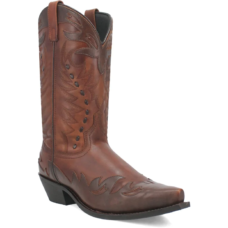 Top-Rated Shoes Now At Special Discounted Prices Laredo Mens Gentry Antique Tan Leather Cowboy Boots