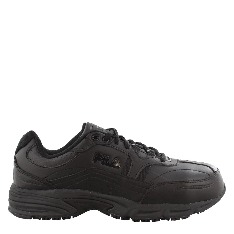 Men's Trendy Shoes Men's Fila, Memory Workshift Slip Resistant Composite Toe Shoe
