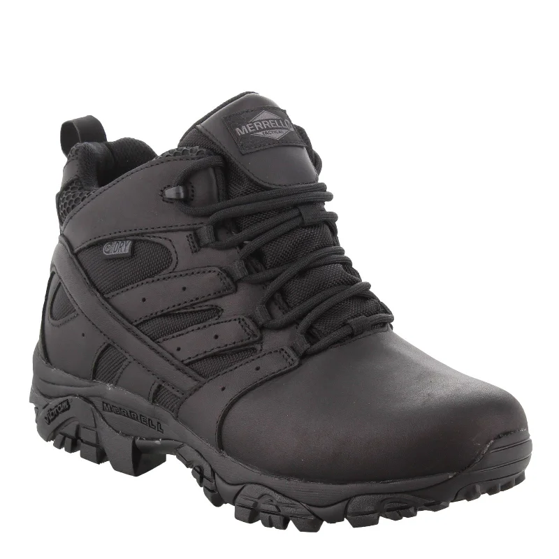 Men's Classic Shoes Men's Merrell, Moab 2 Mid Tactical Response Waterproof Boot - Wide Width