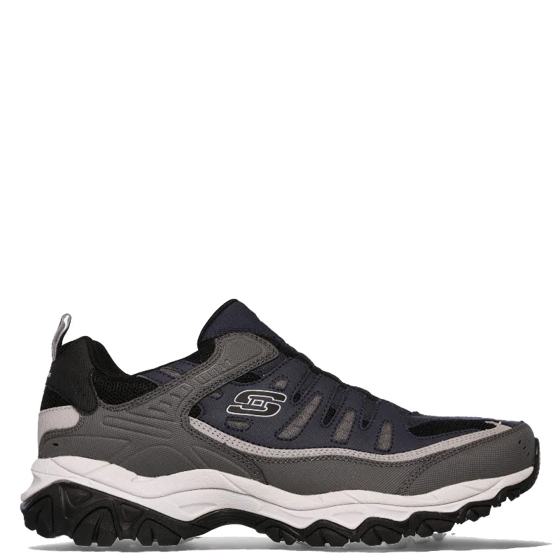 Men's Durable Boots Men's Skechers, After Burn M. Fit Sneaker - Wide Width