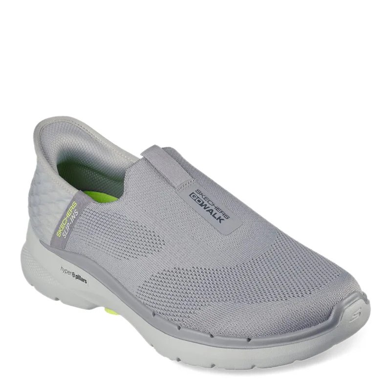 Men's Flexible Sole Shoes Men's Skechers, Slip-ins: GO WALK 6 - Easy On Sneaker
