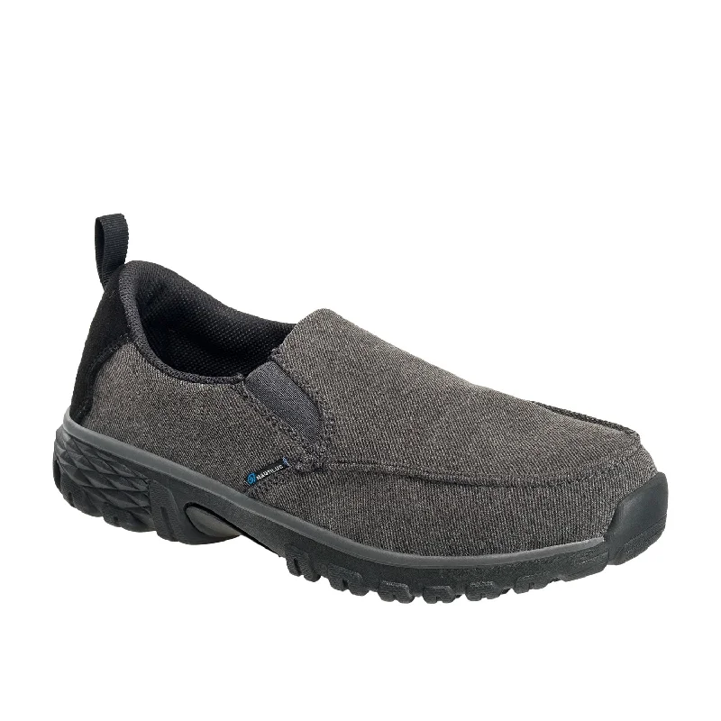 Men's Minimalist Boots Nautilus Mens Charcoal Textile Alloy Toe Breeze EH Slip-On Work Shoes Men's Minimalist Boots Nautilus Mens Charcoal Textile Alloy Toe Breeze EH Slip-On Work Shoes