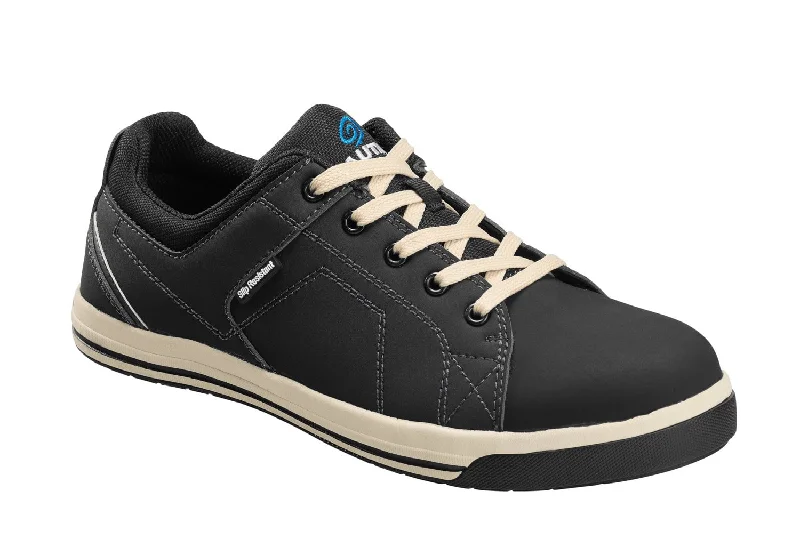 Men's Modern Boots Nautilus Womens Westside Black Leather Work Shoes