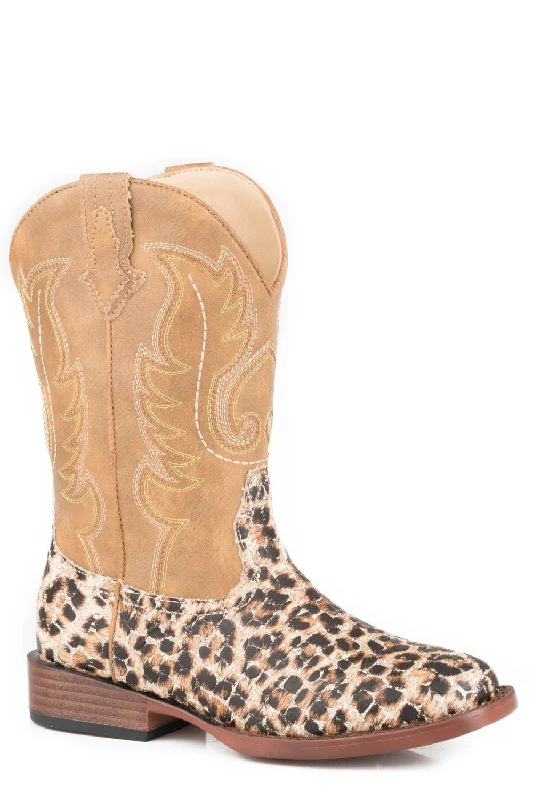 Best Deals On Comfortable Shoes Roper Kids Girls Gold/Tan Faux Leather Glitter Leopard Cowboy Boots Best Deals On Comfortable Shoes Roper Kids Girls Gold/Tan Faux Leather Glitter Leopard Cowboy Boots