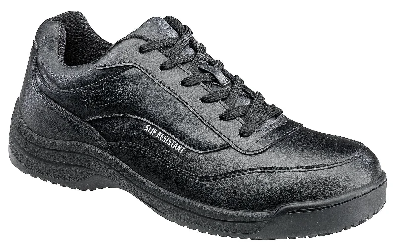 Men's Supportive Boots Skidbuster Womens Slip Resistant Athletic M Black Action Leather Shoes