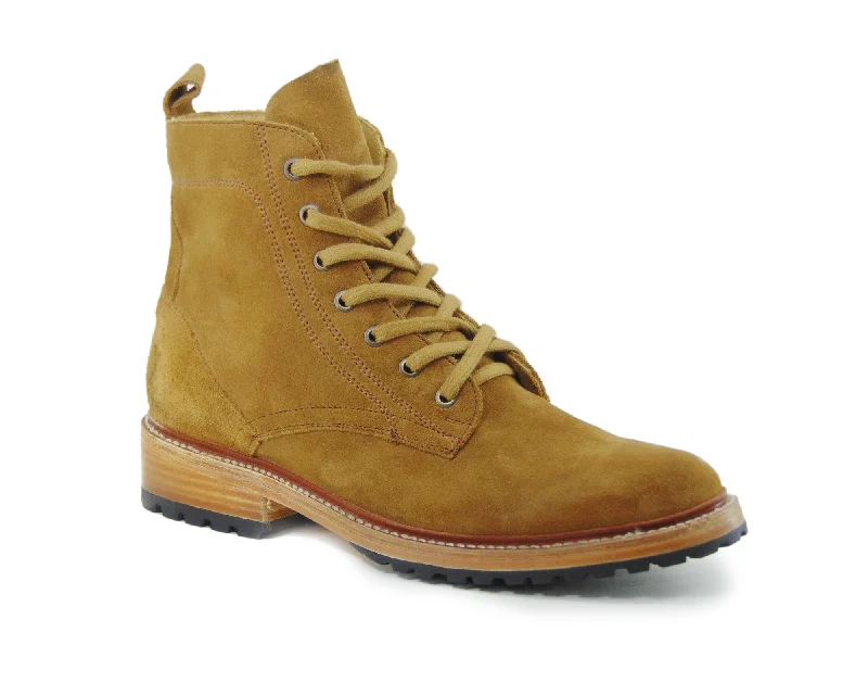 Men's Lightweight Boots Stetson Mens Tan Suede Leather Chukka Ankle Boots