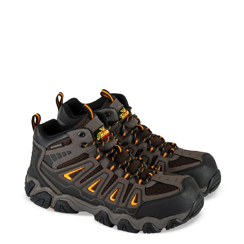 Weekend Special Offer On Sports Shoes Thorogood Mid Cut CT WP Mens Gray Leather Crosstrex Hiker Boots Weekend Special Offer On Sports Shoes Thorogood Mid Cut CT WP Mens Gray Leather Crosstrex Hiker Boots