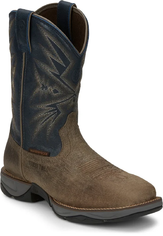 Special Holiday Sale On Premium Shoes Tony Lama 11in 3R ST Mens Stone/Blue Bartlett Leather Work Boots Special Holiday Sale On Premium Shoes Tony Lama 11in 3R ST Mens Stone/Blue Bartlett Leather Work Boots