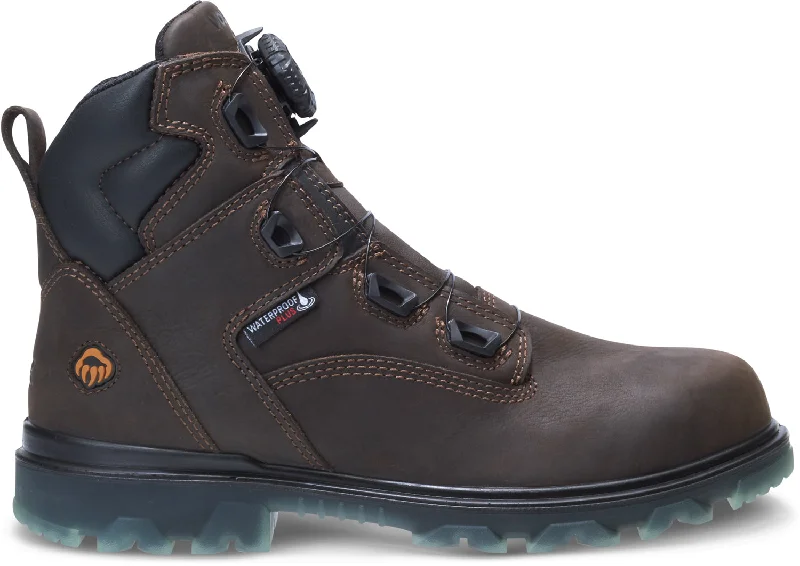 Men's All-Season Shoes Wolverine Mens Coffee Leather I-90 EPX Boa Carbonmax WP CT Work Boots Men's All-Season Shoes Wolverine Mens Coffee Leather I-90 EPX Boa Carbonmax WP CT Work Boots