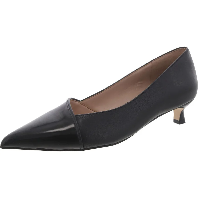 27 Edit Womens Nova Leather Slip-On Pumps