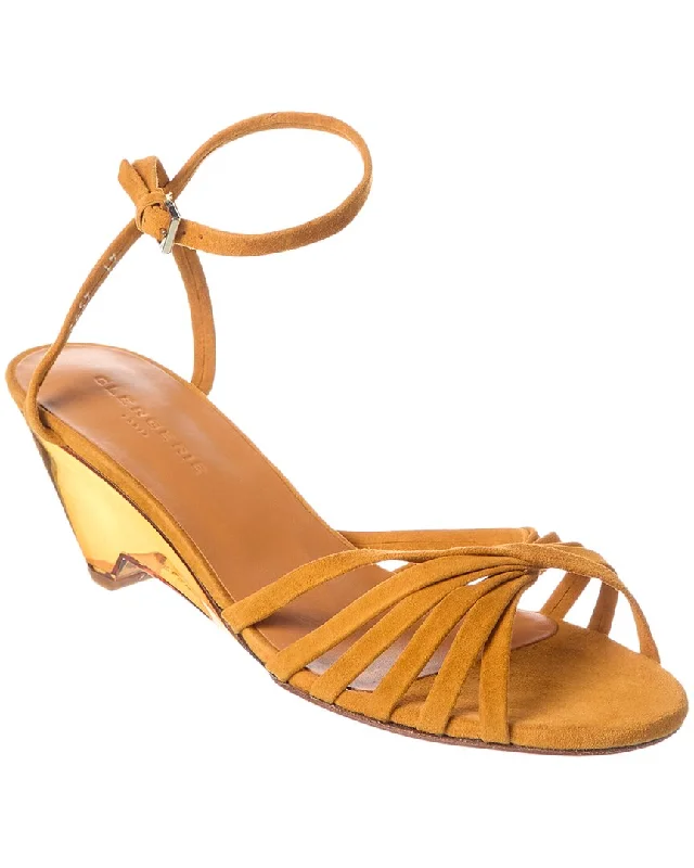 Clergerie Dita Suede Sandal