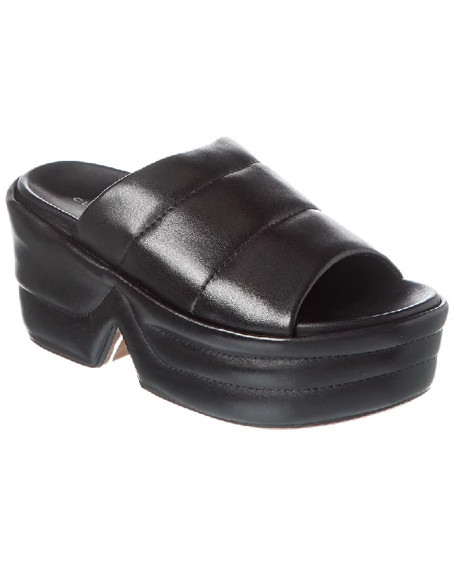 Clergerie Ery Leather Platform Sandal