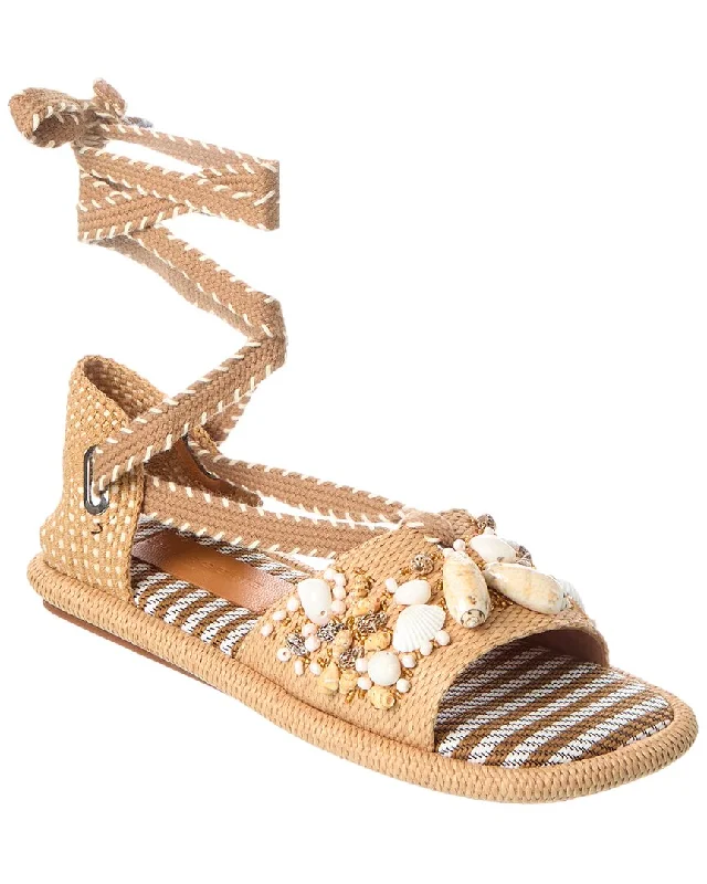 Clergerie Eugeniet Raffia Sandal