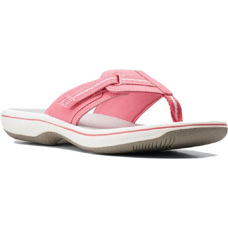 Cloudsteppers by Clarks Womens Brinkley Jazz Thong Slip On Flip-Flops