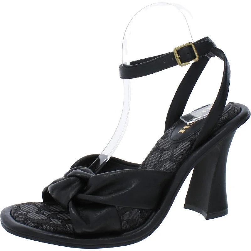 Coach Womens Leather Dressy Slingback Sandals